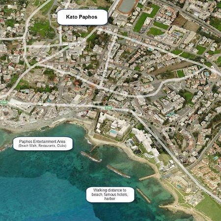 2 Bedroom Townhouse, Close To Paphos Harbour, Use Of Onsite Facilities Dış mekan fotoğraf