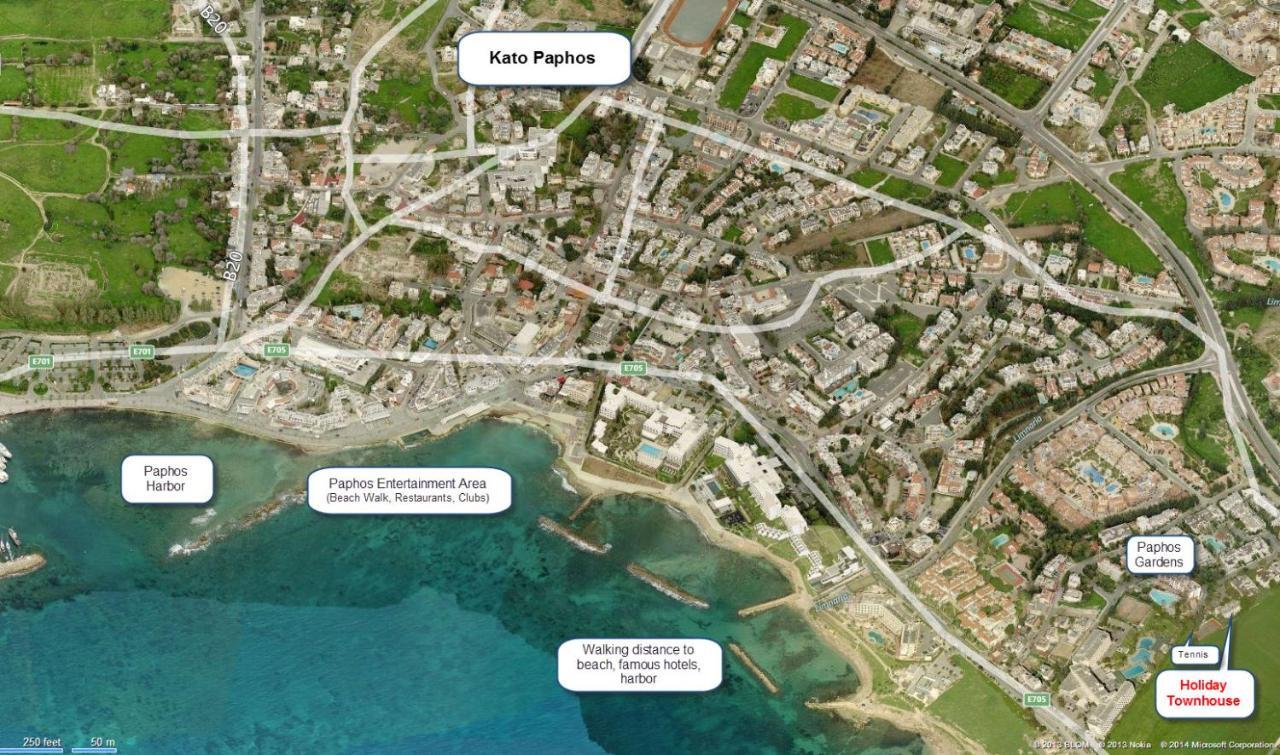 2 Bedroom Townhouse, Close To Paphos Harbour, Use Of Onsite Facilities Dış mekan fotoğraf